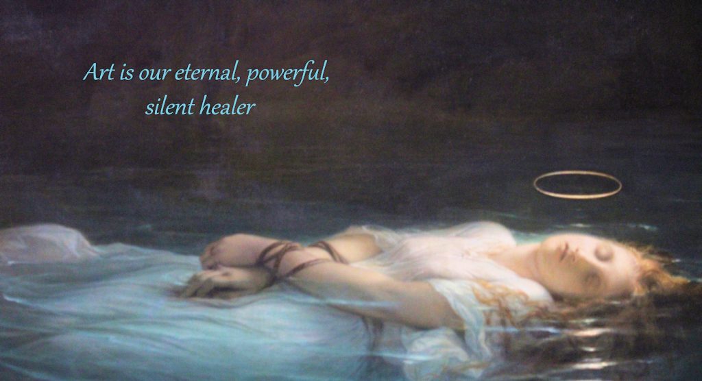 The awakening begins with an apparent oblivion.